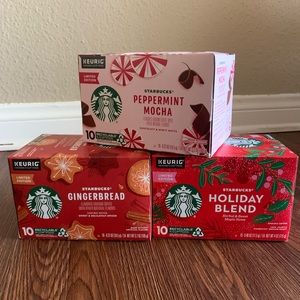 Starbucks Holiday Limited Edition K cup 30pc Lot